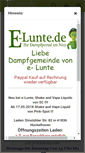 Mobile Screenshot of e-lunte.de